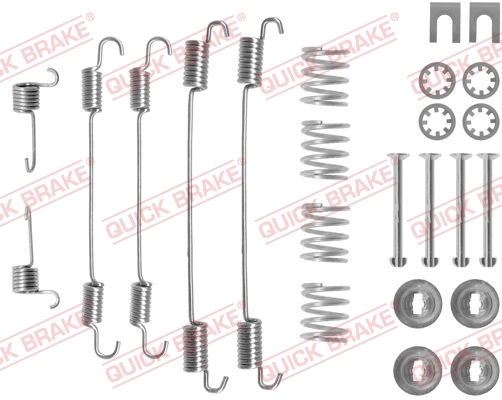 Accessory Kit, brake shoes